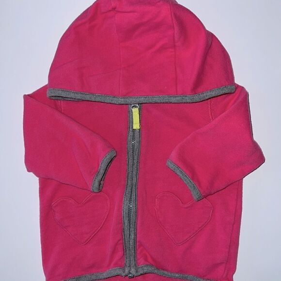 🛍Cute Little Girls Zip Up Hoodie size 3 Months 🛍 - Picture 1 of 5